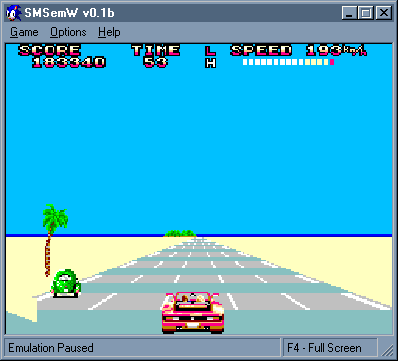 SMSemW emulator screenshot